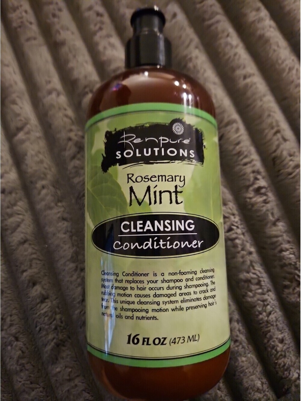 NEW Renpure Solutions Rosemary Mint Cleansing Conditioner 16 Oz